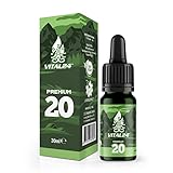 VITAL24 - Premium Nr.20 extra starkes und hochdosiertes Hanföl mit 30ML (750...