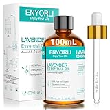 ENYORLI Ätherisches Lavendelöl 100mL Lavendelöl 100% Rein & Unverdünnt,...