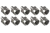 POPPSTAR 10x SAT F-Abschlusswiderstand Endwiderstand mit F-Norm für offene...