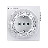 sonero Mechanische Zeitschaltuhr, IP20, 3500 Watt, weiß