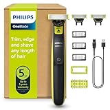 PHILIPS OneBlade 360 Face & Body - elektrischer Rasierer, Trimmer & Bodygroomer,...