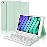 WAVATA Tastatur Hülle für iPad Mini 5/4/3/2/1, Deutsch QWERTZ Layout Tastatur...