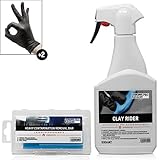 Detailmate ValetPRO Reinigunsknete Gleitmittel Set zur schonenden Lackreinigung...