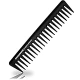 Charlemagne Styling Kamm Herren – Bruchfester Premium grobzinkiger Carbon Kamm...