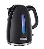 Russell Hobbs Wasserkocher [1,7l, 2400W, blaue LED-Beleuchtung] Textures+...