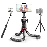 Rollei Easy Creator MonkeyPod Flexibles Mini Stativ & Selfie Stick mit Wireless...
