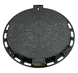 Megaa store Kanaldeckel Kunstoffdeckel Schachtdeckel DN600 Gully Brunnendeckel...