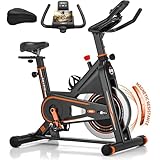 DMASUN Heimtrainer Fahrrad Profi, Leises Hometrainer Fahrrad mit magnetischem...