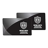 RFID Blocker Karte - NFC Schutzkarte - Störsender - Kreditkarten Schutz |...