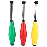 Jonglierkeulen, 3 Stücke Jonglierstifte für Kinder und Erwachsene Jonglier-Set...