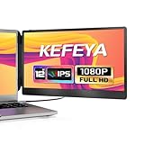 KEFEYA Portable Monitor für Laptop Bildschirm Erweiterung IPS FHD 1080P Laptop...