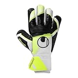 uhlsport Soft Advanced, Kinder und Erwachsene Torwarthandschuhe, Blanc/Jaune...