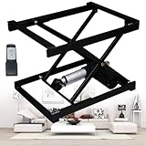 ROGHA Elektrischer Couchtisch-Lift, Esstisch-Scherenhubhalterung,...