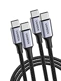 UGREEN 100W USB C auf USB C Kabel 2 Stück PD 3.0 Ladekabel USB C 5A/20V PPS...