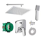 vanvilla Duschsystem mit Unterputz Duscharmatur von Hansgrohe Logis...