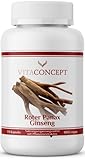Vitaconcept | Roter Panax Ginseng Extrakt 600 mg (20% Ginsenoside) | echter...