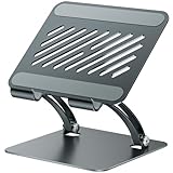 tounee Verstellbarer Tablet Ständer aus Aluminium, Doppelstangen-Design, für...
