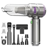 Handstaubsauger, 26KPA Handstaubsauger Akku Kabellos, 4-in-1 Auto Staubsauger...