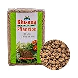 Blusana Blähton 10l Pflanzsubstrat für Hydrokultur | Ton-Granulat Körnung...