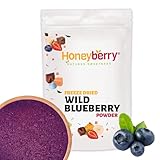 Gefriergetrocknetes Wild Heidelbeerpulver 100g - Gefriergetrocknete Früchte...