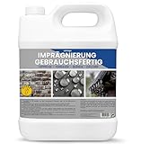 PLANTAWA Steinimprägnierung Außen Transparent 5L | Unsichtbare Imprägnierung...