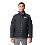 Columbia Herren Powder Lite Jacket Pufferjacke, Schwarz, L EU