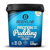 Bodylab24 Protein Pudding Vanille 1000g, mit bis zu 25g Eiweiß (aus Whey...