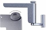 ClipClose TS silber der patentierte mini Türschließer Türanlehner für...