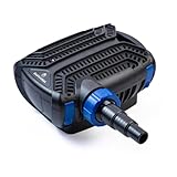 BluGarda BluFlow 10.000 - Energiesparende Teichpumpe - 10.000 Liter/Stunde, 80...