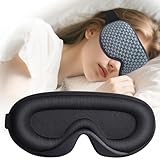 liuchanghe 3D Schlafmaske für Seitenschläfer, Augenmaske für Frauen & Herren,...