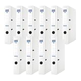 DONAU Premium Ordner Schmal 10er Pack/DIN A4 / 5 cm / 10...