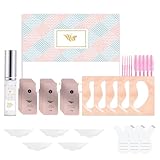 Wimpernlifting Set,Leicht Zu Bedienen Kit für Natürliche & Dickere...