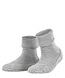 FALKE Damen Stoppersocken Cosyshoe W Hp Wolle rutschhemmende Noppen 1 Paar, Grau...