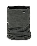 DANISH ENDURANCE Merino Schlauchschal mit Fleece, Gefüttertes Thermo Halstuch,...