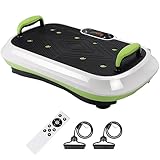 Vibrationsplatte mit Bluetooth, Bis 150kg, Leiser Motor, 120 Stufen + 5...