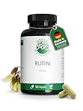 Rutin Kapseln - Hochdosiert: 500mg - Vorrat für 6 Monate (180 Kapseln) -...