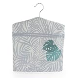 Beldray LA032005PALMFEU7 Wäscheklammerbeutel mit Haken - Klammerkorb für bis...