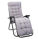 Zyncove Liegestuhl Auflage, Lange Liegenauflage170x53 cm, Tragbarel Auflage für...