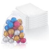 Giantree 50 Stück Organzasäckchen, 18.5 x 13 cm Organzabeutel Mit Kordelzug...