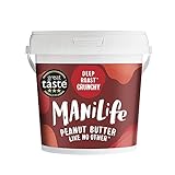 ManiLife Erdnussbutter 4kg - Peanut Butter - Alles Natürlich, ein Anbaugebiet,...
