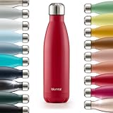 Blumtal® Trinkflasche Edelstahl Charles - Thermosflasche 500 ml - BPA-freie...