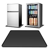 Kühlschrankmatte Silikon mit Erhöhtem Rand Bodenschutzmatte Kühlschrank...