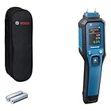 Bosch Professional Pin-Feuchtemessgerät GMP 1-13 (misst 37 Holzarten und 10...