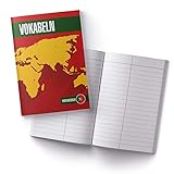 itenga Vokabelheft Portugiesisch Schule Schulbedarf Notizbuch Lernen Vokabeln...