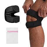 PUERFOCA Patella Kniebandage, Kniebandage mit Offenem Patelladesign und Zwei...