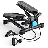 MERACH 2-in-1 Stepper für Zuhause, Mini Stepper 150kg mit LCD-Monitor, Up-Down...
