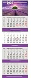 Kombi 4-Monatskalender 2026 Bürokalender großer Wandkalender vier Monate mit...
