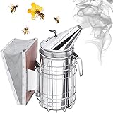 ZONSUSE Edelstahl Bee Hive Smoker,Imker Smoker,Bienen...