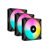 Corsair iCUE AF120 RGB ELITE 120mm PWM Dreifach-Lüfter-Kit - Acht-LEDs Pro -...