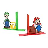 Paladone Products Super Mario Buchstützen Mario und Luigi